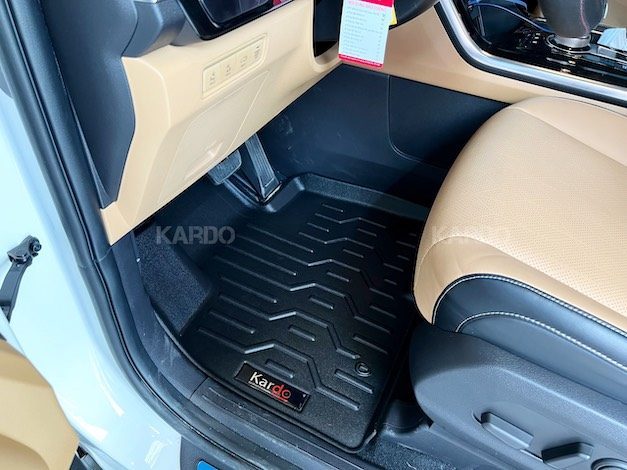 thảm sử dụng thực tế trên xe