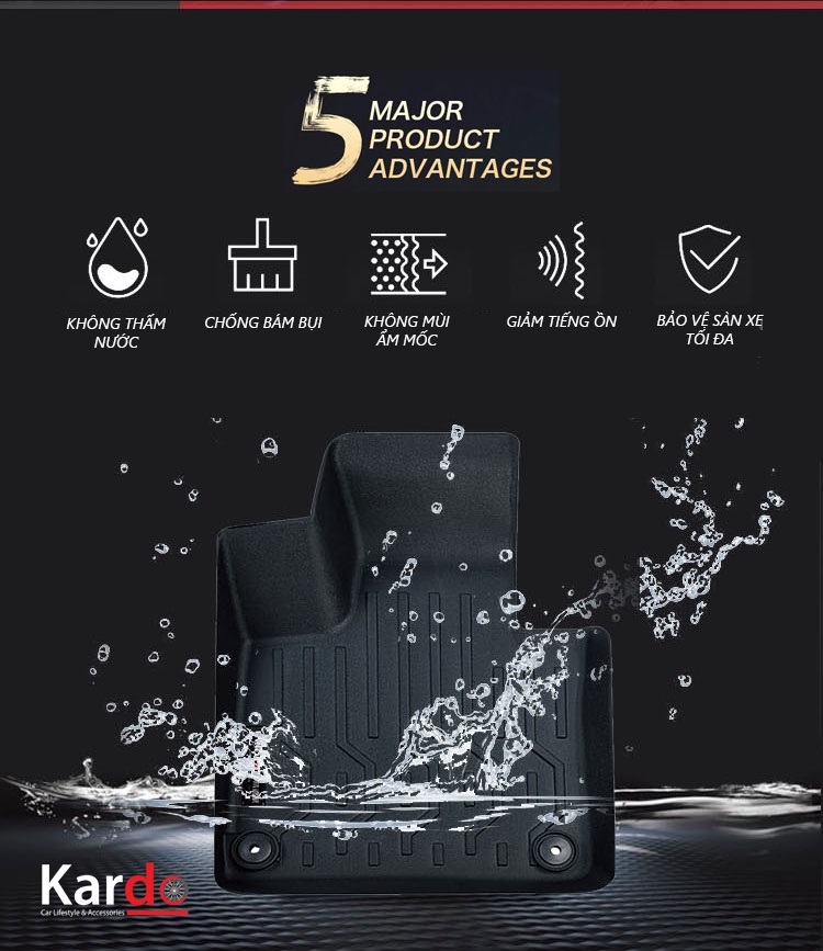 đặc điểm nổi bật của thảm lót sàn Kardo