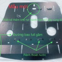 Chi tiết cải tiến mới của tấm chắn bảo vệ gầm xe ô tô