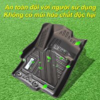 Thảm lót sàn không có chất độc hại, an toàn cho người sử dụng