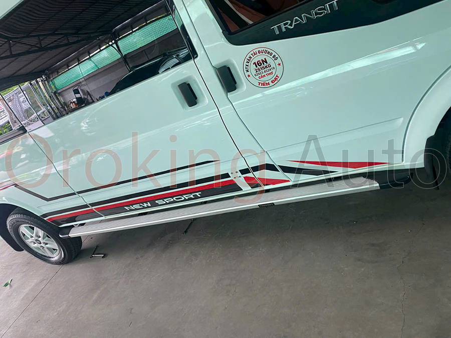 Bệ bước chân Ford Transit dễ dàng lắp đặt