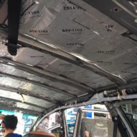 Cách âm chống ồn xe ô tô tại trần xe