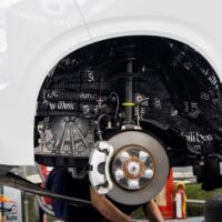 Cách âm chống ồn hộc bánh xe ô tô