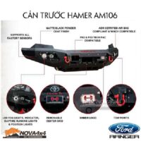 Thông số kỹ thuật của Cản Trước Hamer AM106 Cho Xe Bán Tải