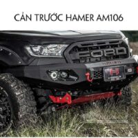 Độ cản trước Hamer AM106 tăng độ bền của xe, bảo vệ an toàn cho người ngồi bên trong