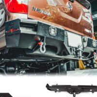 Cản sau option MT04 mặt nhôm giúp “xế hộp” thêm phần cá tính, đẳng cấp hơn