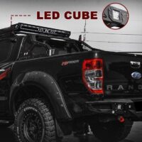 Giá nóc Hamer HM03 Có Led Cho Bán Tải tạo độ thẩm mỹ, sang trọng cho xe