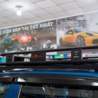 Giá nóc cho xe MT01 4 đèn tạo độ thẩm mỹ, sang trọng cho xe