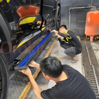 Thiết kế hiện đại giúp lên xuống xe dễ dàng