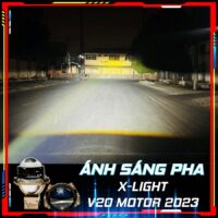 Ánh sáng Pha chiếu xa lên đến 600m
