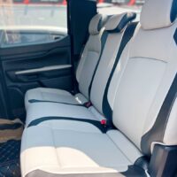 Bọc Ghế Da Công Nghiệp Xe Ford Ranger Màu Trắng - Chất liệu da cực kỳ an toàn cho sức khỏe người dùng