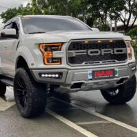 Độ body kit F150 Raptor cho xe Ford Everest