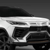 Trọn bộ Body Kit Toyota Fortuner Lên Lamborghini