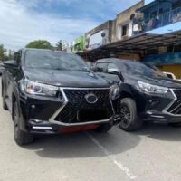 Trọn bộ Body Kit Toyota Hilux Lên Lexus