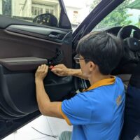 Quy trình lắp đặt Cửa Hít Tự Động BMW X4 Chính Hãng Owin hiệu quả