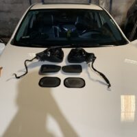 Giảm bớt ánh sáng chói với gương sấy Toyota