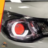 Hình ảnh sau khi lắp đặt Bi Led Red Magic 3.0 tại OroKing Auto bạn có thể tham khảo.