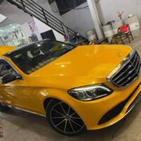 Dán Teckwrap vàng cho xế yêu thêm bắt mắt tại OroKing Auto