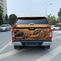 Nắp thùng Nissan Navara 2021 chất liệu cao cấp, chống nước tuyệt đối