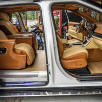 Độ ghế xe limousine tại OroKing Auto