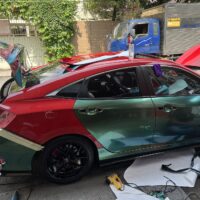 Dán wrap đổi màu sơn sang trọng tại OroKing Auto