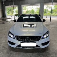 Wrap Đổi Màu Xe Mercedes C300 AMG Chính Hãng Teckwrap