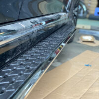 Bệ bước chân Mitsubishi Outlander mẫu Knight chất lượng tại OrokingAuto