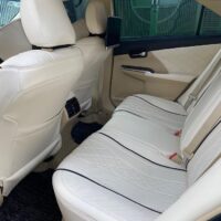 Lắp đặt bọc ghế da nappa xe Toyota Camry Màu Kem cho ô tô