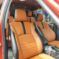 Lắp đặt bọc ghế da nappa xe Toyota Hilux cho ô tô
