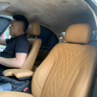 Bọc trần da lộn xe BMW E46 giúp nâng tầm nội thất ô tô trở nên sang trọng và cuốn hút hơn.