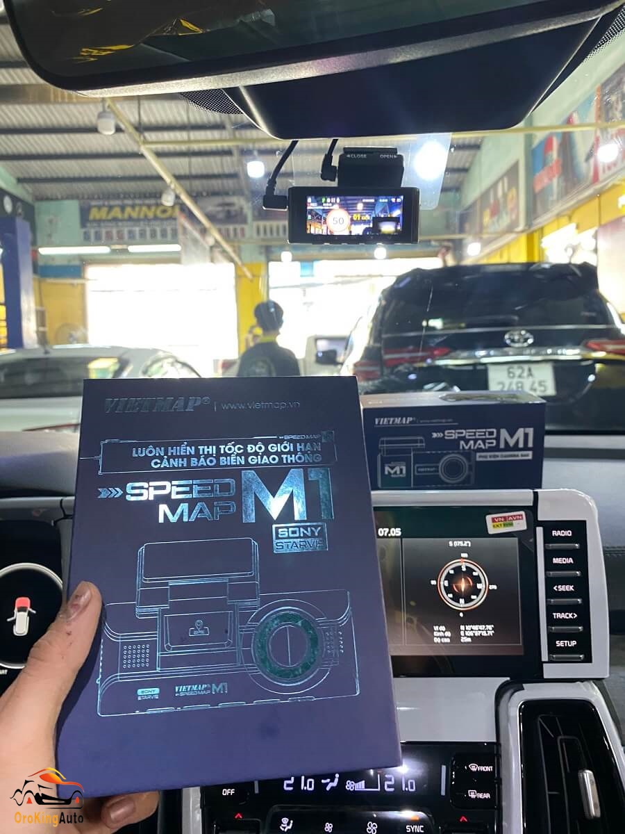 VietMap Speed Map M1 - Camera hành trình cảnh báo tốc độ tốt nhất