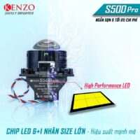 Chip led 6 + 1 nhân size lớn mang lại hiệu suất mạnh mẽ
