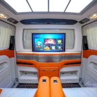 Gói chỉnh điện Mercedes V250 cho ghế Limousine thêm tiện nghi
