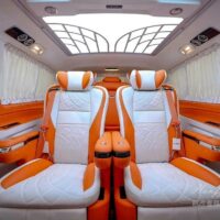 Gói độ ghế Limousine Mercedes V250 nâng cấp xế yêu cực kỳ sang trọng