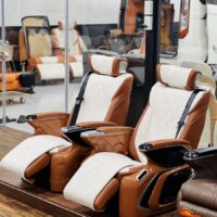 Độ Ghế Limousine Ford Tourneo Crystal Throne 4.0