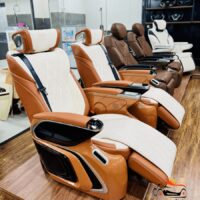 Độ Ghế Limousine Hyundai Solati Crystal Throne 4.0