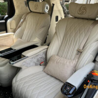 Nên độ ghế Limousine Hyundai Solati Crystal Throne 4.0 cho xe