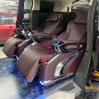 Độ Ghế Limousine Nissan NV200 Crystal Throne 4.0