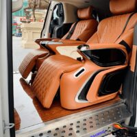 Độ Ghế Limousine Peugeot Traveller Crystal Throne 4.0