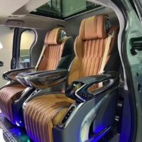 Nên độ ghế Limousine Crystal Throne 4.0 cho xe