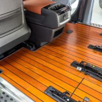 Mẫu sàn gỗ Kia Carnival được thiết kế sẵn