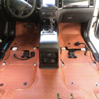 Thảm Lót Sàn Ford Everest 360 Độ Màu Da Bò - Đỉnh cao của thảm lót sàn ô tô may thủ công.