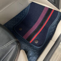 Thảm Lót Sàn Ford Focus 2018 360 Độ Màu Xanh - Đỉnh cao của thảm lót sàn ô tô may thủ công.