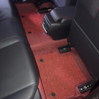 Thảm Lót Sàn Honda Civic 360 Độ Màu Đỏ Đô - Đỉnh cao của thảm lót sàn ô tô may thủ công.