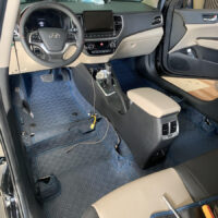 Thảm Lót Sàn Hyundai Accent 2012 360 Độ - Đỉnh cao của thảm lót sàn ô tô may thủ công.