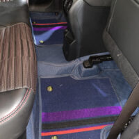 Thảm Lót Sàn Kia Sonet 360 Độ Màu Xanh - Đỉnh cao của thảm lót sàn ô tô may thủ công.