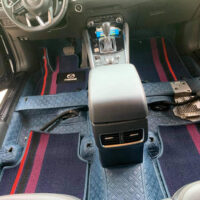 Thảm Lót Sàn Mazda CX5 2020 360 Độ Màu Xanh - Đỉnh cao của thảm lót sàn ô tô may thủ công.