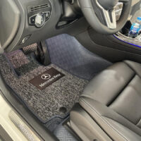 Thảm Lót Sàn Mercedes GLC 200 360 Độ Màu Xanh - Đỉnh cao của thảm lót sàn ô tô may thủ công.