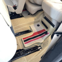 Thảm Lót Sàn Mercedes GLS 450 2021 360 Độ Màu Kem - Đỉnh cao của thảm lót sàn ô tô may thủ công.