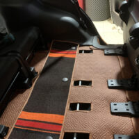 Thảm Lót Sàn Mitsubishi Pajero Sport 360 Độ Da Bò - Đỉnh cao của thảm lót sàn ô tô may thủ công.